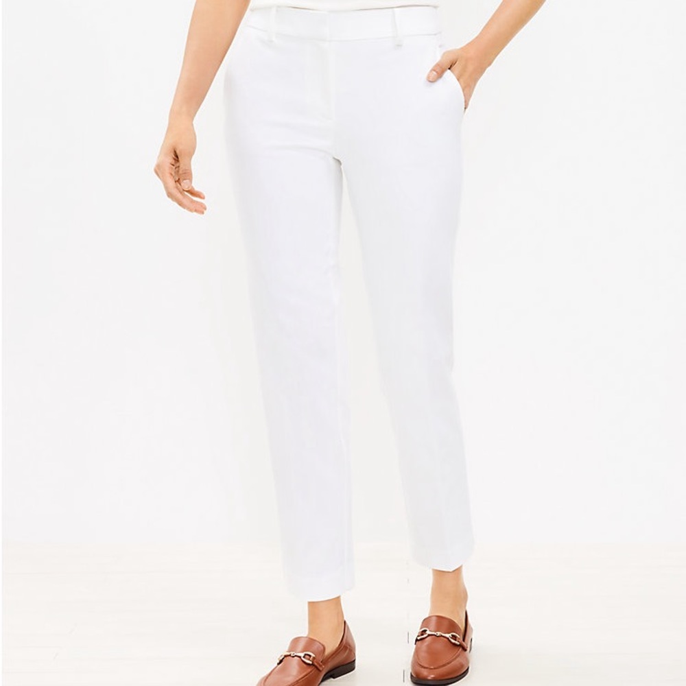 Loft Riviera Pant ~ White Size 8